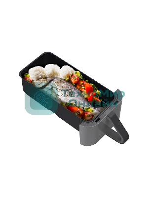 Аэрогриль GARLYN AG-1500 серый, 1500 Вт, 5.5 л, сенсор, 17 программ