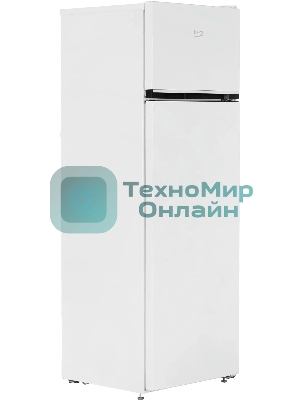 Холодильник Beko B1RDSK280W белый двухкамерный 210/46л морозилка сверху