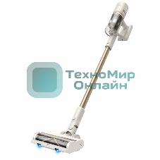 Пылесос вертикальный Dreame U20 бежевый/золотистый, питание от аккумулятора, 140 Вт, уборка сухая, пылесборник 0.5 л, работа от АКБ max 60 мин