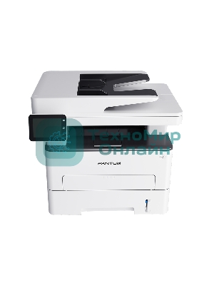 МФУ лазерное монохромное Pantum BM5106FDN, P/C/S/F, Mono laser, A4, 40 ppm (max 100000 p/mon), 1.2 GHz, 1200x1200 dpi, 512 MB RAM, Duplex, DADF50, paper tray 250 pages, USB, LAN,touch screen, start. cartridge 6000 pages, проектная модель