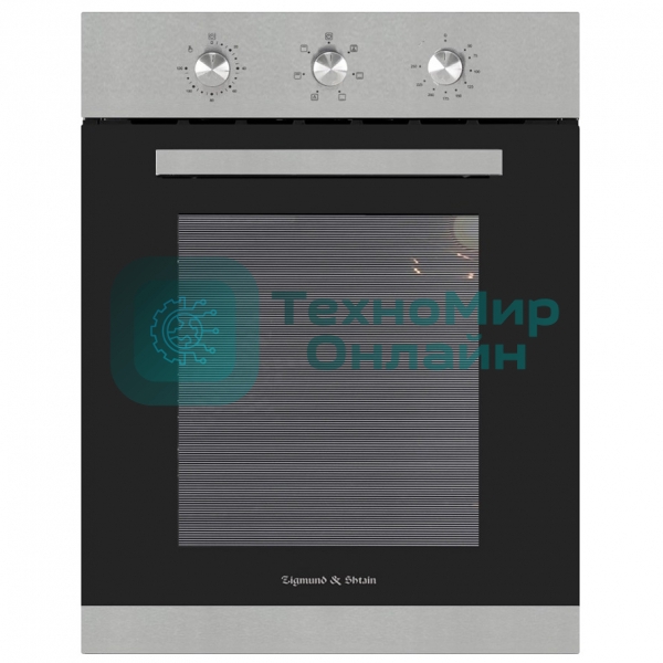 Духовой шкаф электрический Zigmund & Shtain E 172 S нержавеющая сталь