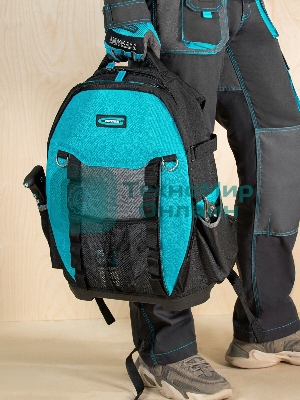 Рюкзак для инструмента GROSS 90270 Experte, 77 карманов, пластиковое дно,