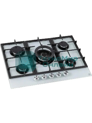 Газовая варочная панель MBS PG-801WH стекло белое