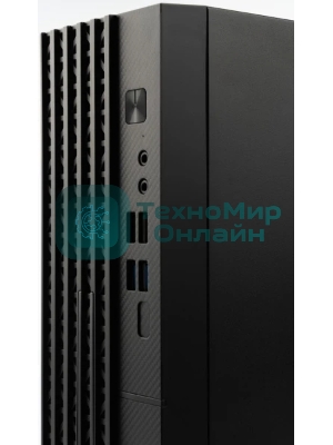 Корпус mATX Eurocase A001 черный, ABS пластик, 2*USB2.0, 2*USB3.0, HD AUDIO