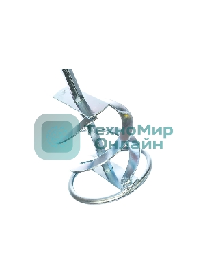 Миксер оцинкованный 400х80 мм для красок и штукатурных смесей