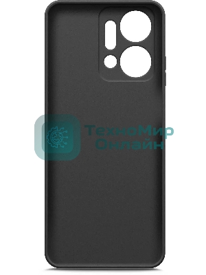 Чехол (клип-кейс) BoraSCO для Honor X7a черный