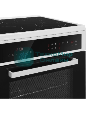 Электрическая стеклокерамическая плита Maunfeld MEC611CW10TD