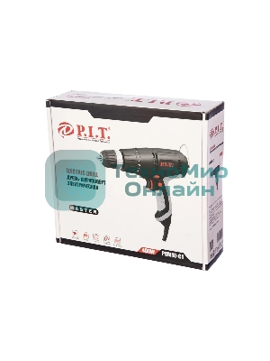 Дрель шуруповерт сетев PBM10-C1 МАСТЕР (400Вт,0-800об/мин.) P.I.T. P.I.T., шт