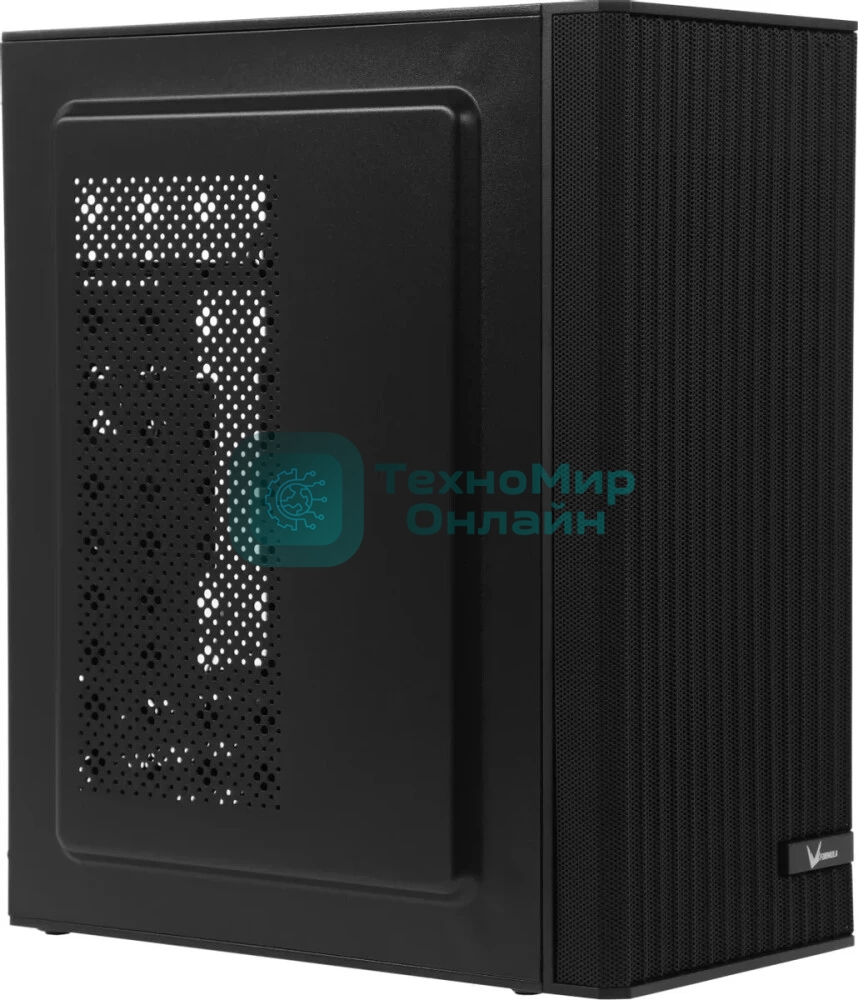 Компьютерный корпус AeroCool/Formula Air Mesh G1 черный без БП mATX 1x80мм 2xUSB 2.0 1xUSB3.1 audio bott PSU