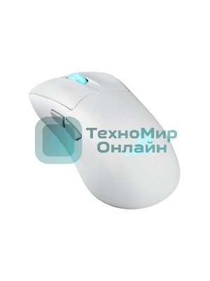 Мышь беспроводная ASUS ROG KERIS II ORIGIN, 54g, Wired, 2.4GHz RF, Bluetooth 5.1, 42K DPI sensor, 5 Prograммable Buttons, White