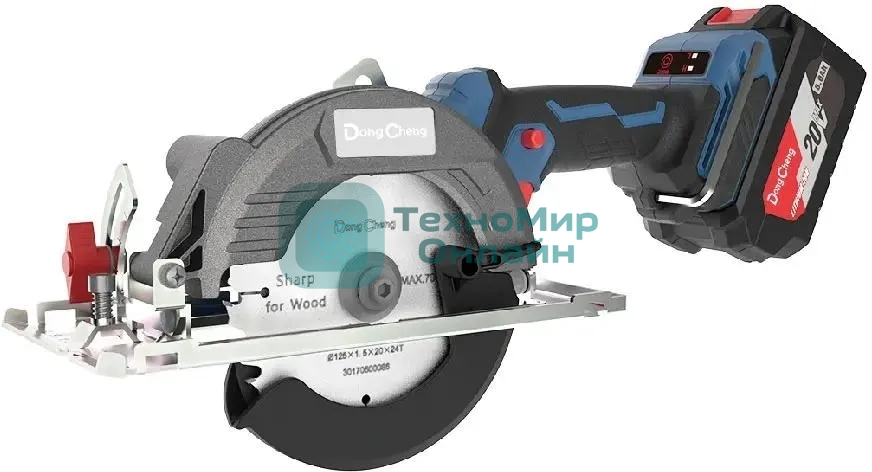 Циркулярная пила (дисковая) DongCheng DCMY140S (ручная) D диска.:140мм (DCMY140S(TYPE EM))