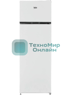 Холодильник Beko B1RDSK280W белый двухкамерный 210/46л морозилка сверху