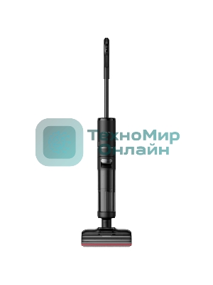 Пылесос вертикальный Dreame Wet and Dry Vacuum H15S черный, питание от аккумулятора, 400 Вт, уборка сухая/влажная, пылесборник 0,7 л