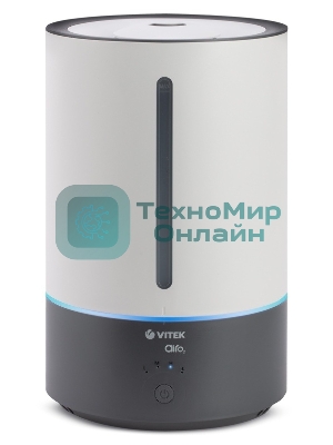 Увлажнитель воздуха Vitek VT-2346(MC) белый/серый, 30 м², 5 л