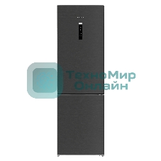 Холодильник Hotpoint HDKP 8201I DX нержавеющая сталь двухкамерный 257/100л морозилка снизу, No Frost