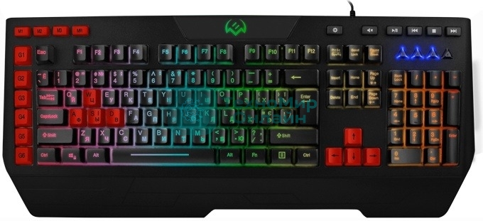 Клавиатура SVEN KB-G9600 проводная, USB Type-A, чёрный