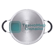 Кастрюля METROPOLE 2,7л/20x9,5см, нержавеющая сталь 18/10, стеклянная крышка