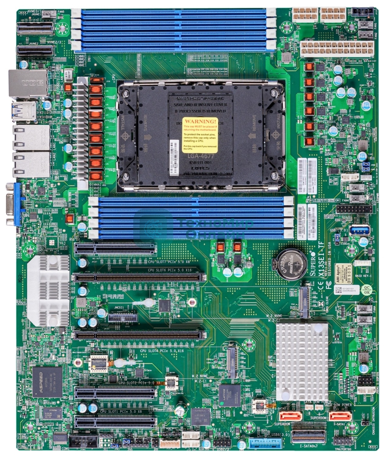 Материнская плата Supermicro MBD-X12STL-F-B, LGA1200, Intel C252, 4xDDR4, 6xSATA, 1xM.2 (PCIe 3.0 x4), 1xPCIe 4.0 x16, 2xPCIe 4.0 x8, 1xPCIe 4.0 x4, 2xLAN, mATX