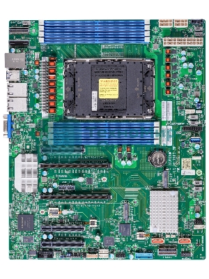Материнская плата Supermicro MBD-X12STL-F-B, LGA1200, Intel C252, 4xDDR4, 6xSATA, 1xM.2 (PCIe 3.0 x4), 1xPCIe 4.0 x16, 2xPCIe 4.0 x8, 1xPCIe 4.0 x4, 2xLAN, mATX