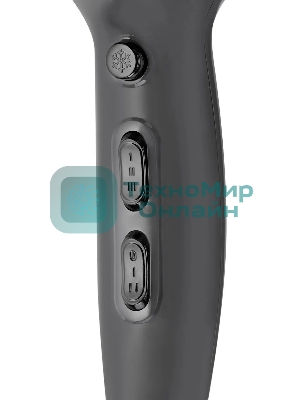 Фен Vitek VT-8229 MC графитовый/черный, 2200 Вт, ионизация