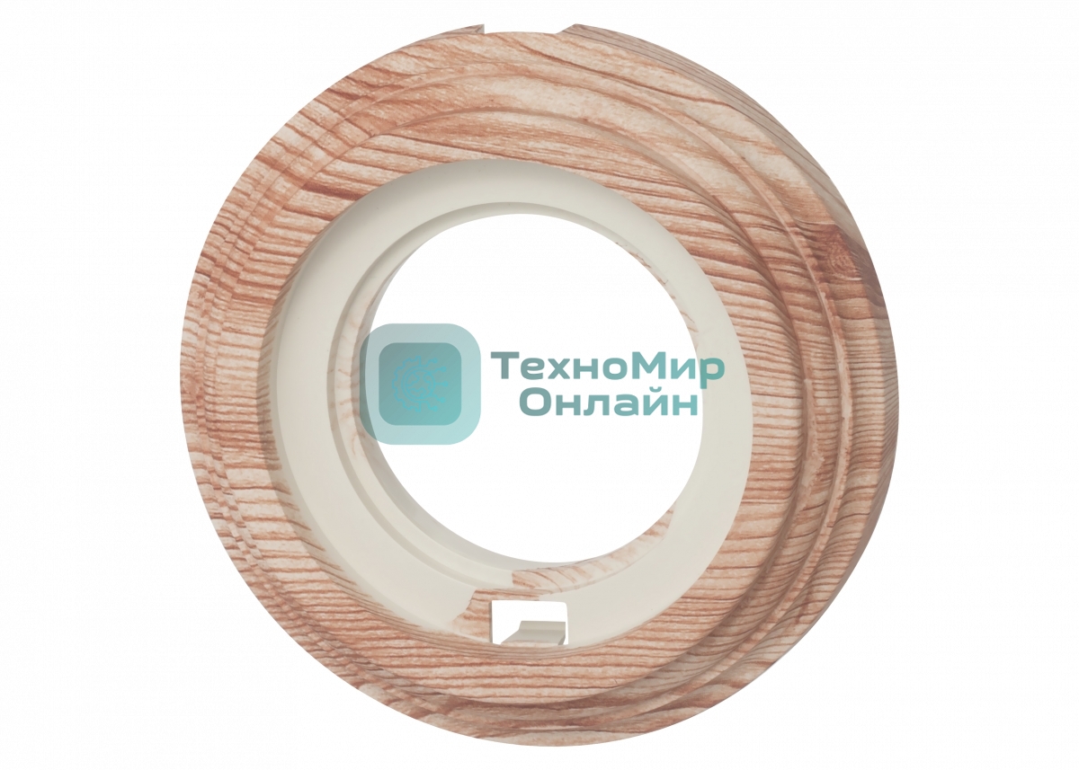 Рамка Bironi BF1-610-13/PL 1-м Лизетта ретро ABS-пластик карельская сосна