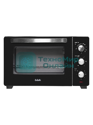 Мини-печь BBK OE3037M черный