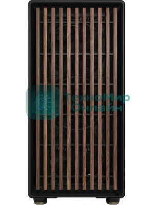 Компьютерный корпус без блока питания Case Fractal Design North XL, Full-Tower, 3x140мм, 2xUSB-A 3.0 + 1xUSB 3.2 Type-C E-ATX, ATX, mATX, mITX Wood panel Charcoal черный