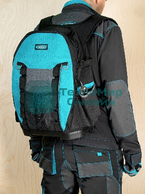 Рюкзак для инструмента GROSS 90270 Experte, 77 карманов, пластиковое дно,