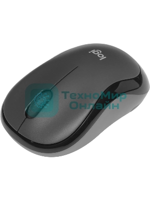 Мышь беспроводная Logitech M220 SILENT черный/серый, 1000 dpi, радиоканал, USB, кнопки - 3