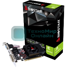 Видеокарта Biostar PCI-E GT730-4Gb D3 LP (GF108) NVIDIA GeForce GT 730 4Gb 128bit GDDR3 700/1333 DVIx1 HDMIx1 CRTx1 HDCP Ret low profile