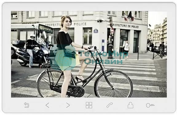 Видеодомофон Tantos Amelie Slim HD SE белый