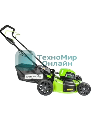 Газонокосилка аккумуляторная GreenWorks GD60LM46HPK4, 60 В, 4 Ач