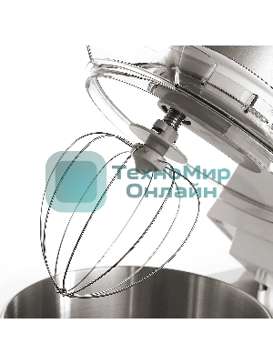 Миксер Galaxy Line GL 2231, белый, планетарный, 700 Вт, 12 скоростей