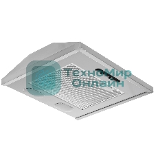 Вытяжка каминная Elikor Вента 60Н-430-П3Л серебристый, 60 см, 430 куб. м/ч, 54 дБ