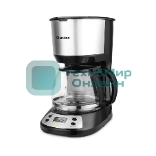 Кофеварка капельная Blackton Bt CM1116 черный/серебристый, исп. кофе - молотый, 1.25 л, 750 Вт.