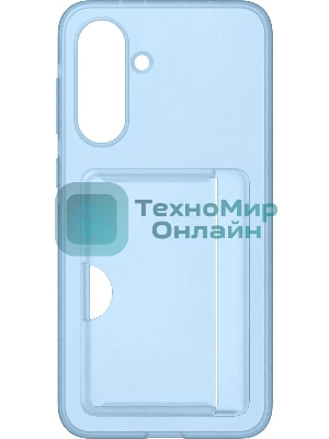 Чехол (клип-кейс) для Samsung Galaxy A36 Card Slot Case A36 голубой (EF-OA366TLEGRU)