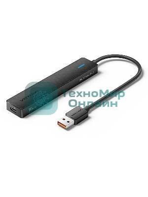Концентратор Vention CHSBB, USB, USB Type-C/USB, USB