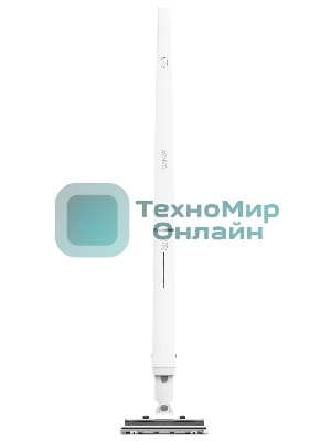 Пылесос вертикальный Candy CVC150W белый, питание от аккумулятора, 200 Вт, уборка сухая, пылесборник 1,3 л