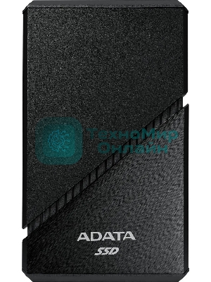 Внешний SSD ADATA SE920, 1Tb, USB 4 Type-C, R/W 3800/3700, черный