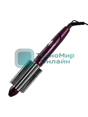 Выпрямитель для волос Galaxy Line GL 4518 фиолетовый, 28 мм, 200 °C, 1 режим