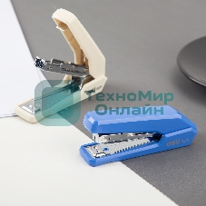 Степлер Deli E0271 Essential N10 (15 листов), ассорти, 50 скоб, закрытый, коробка