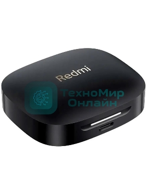 Наушники TWS Xiaomi Redmi Buds 6 черный, внутриканальные, Bluetooth, активное шумоподавление, до 40 ч