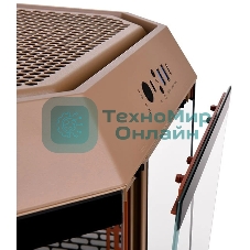 Компьютерный корпус Thermaltake The Tower 300 Gravel Send коричневый без БП mATX 8x120мм 6x140мм 2xUSB 3.0 audio bott PSU