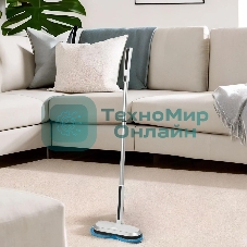 Пылесос-электровеник Xbot RM2 серый, питание от аккумулятора, 240 Вт, уборка сухая