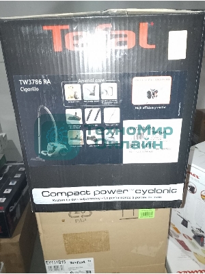 (Поврежденная упаковка) Пылесос TEFAL TW3786RA