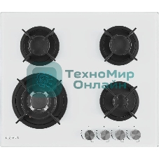 Варочная панель газ ZUGEL ZGH603W, белая