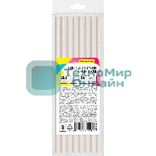 Клеевые стержни Silwerhof 7-200-8-WHI дл.200мм D7мм белый упак:8шт