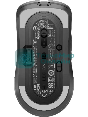 Мышь беспроводная Lenovo Legion M600s Qi Wireless Gaming темно-серый оптическая 19000dpi BT/Radio USB (GY51H47355)
