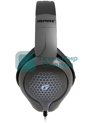 Гарнитура Colorful iGame DNA чёрный, проводная, подсветка