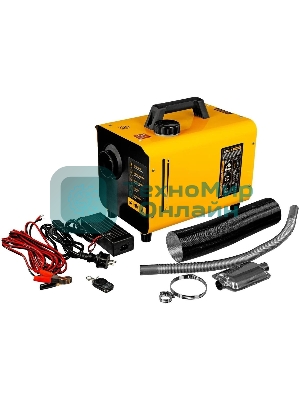 Дизельная тепловая портативная пушка Denzel Flame-5, 5кВт, 300м3/ч, непр.наг., циф. терм.